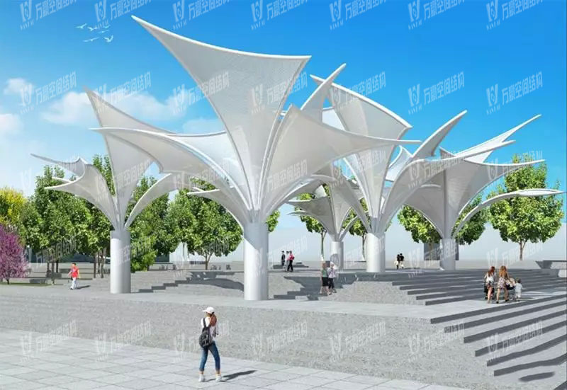 東莞市東江西岸異型鋼結構項目 東莞市東江西岸異型鋼結構項目