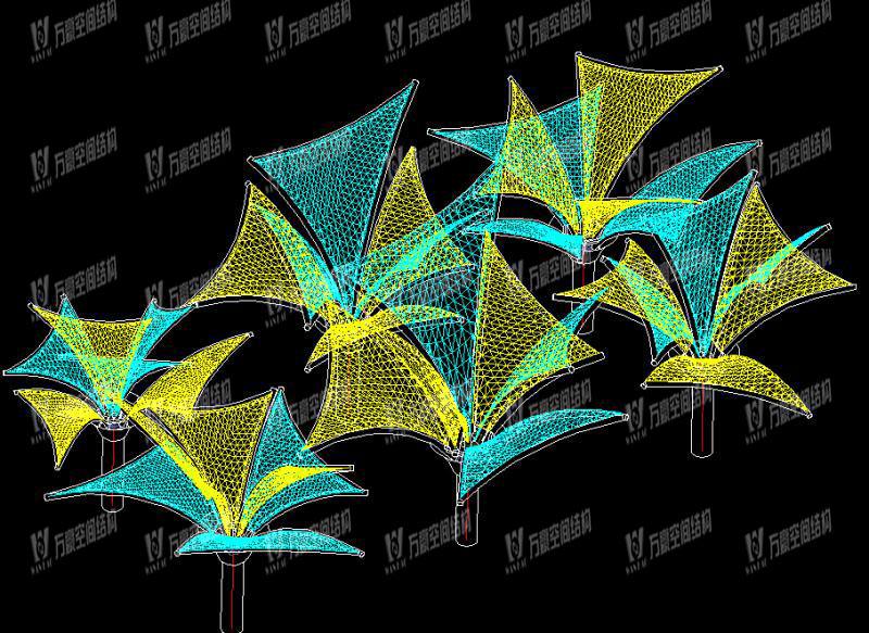 東莞市東江西岸異型鋼結構項目 東莞市東江西岸異型鋼結構項目