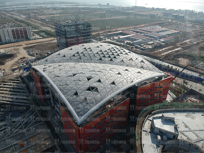 ETFE膜結構優質結構獎|橫琴中拉經貿園區ETFE天幕膜結構項目