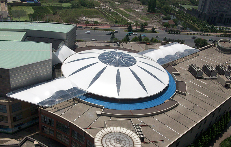 PTFE膜結構屋面 PTFE膜結構屋面