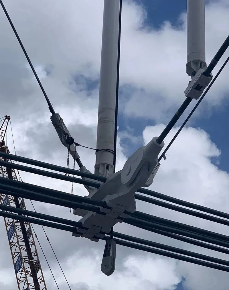 CFRP碳纖維索在空間結構中首次成功應用