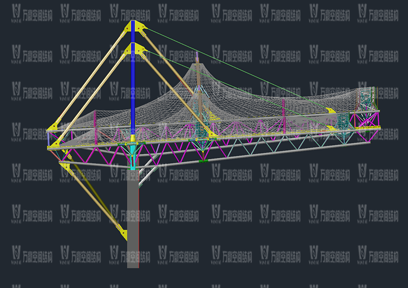 汕尾市體育中心（一期）工程田徑場膜結構項目