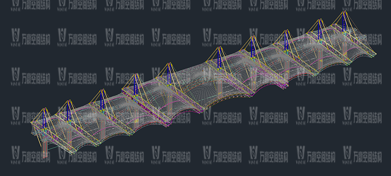 汕尾市體育中心（一期）工程田徑場膜結構項目