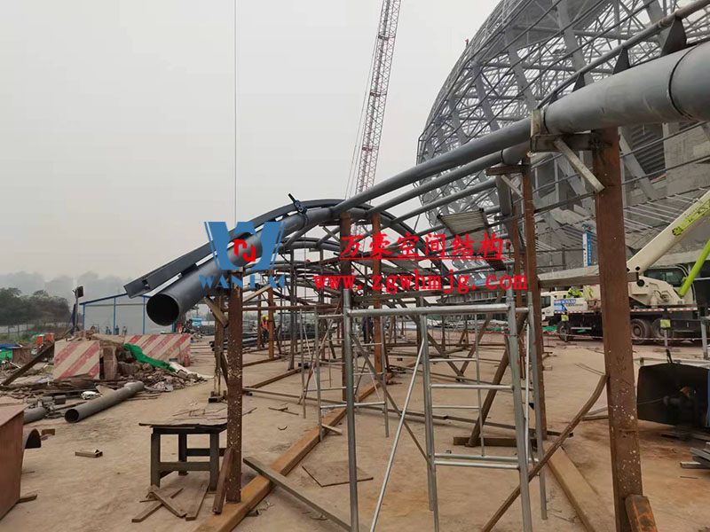 2023年亞洲杯主辦場地重慶龍興足球場異型鋼結構項目 2023年亞洲杯主辦場地重慶龍興足球場異型鋼結構項目