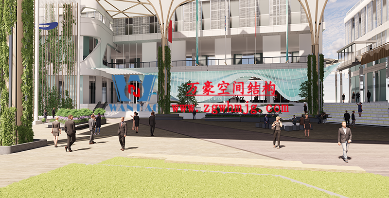 萬豪2022第3標-中國東盟特色商品匯聚中心膜鋼構工程