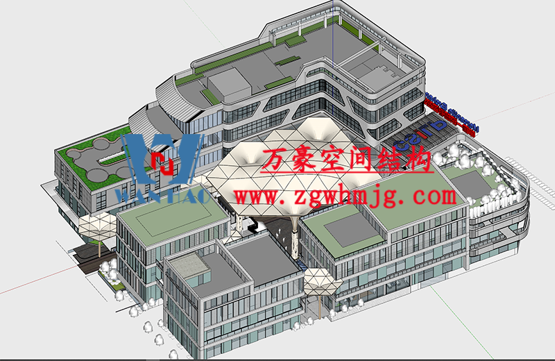 萬豪2022第3標-中國東盟特色商品匯聚中心膜鋼構工程