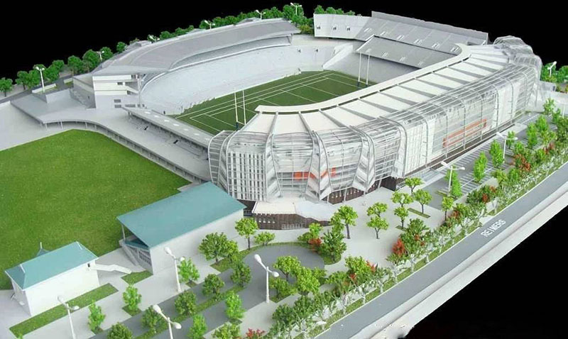 新西蘭地標建筑-伊甸公園ETFE膜結構體育場