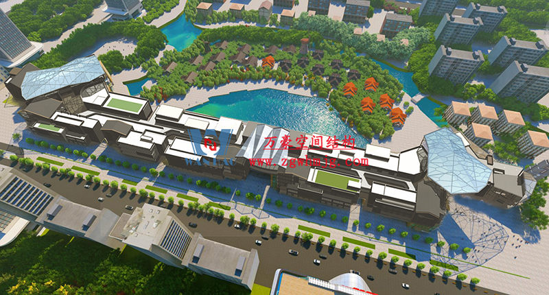 合肥文一塘溪津門天幕鋼結構及ETFE氣枕膜工程施工進度 合肥文一塘溪津門天幕鋼結構及ETFE氣枕膜工程施工進度