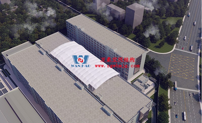 萬(wàn)豪2023第2標(biāo)-浙江真愛(ài)毯業(yè)科技有限公司廠房三屋面膜結(jié)構(gòu)工程