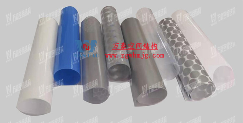 ETFE膜結構的光線控制 ETFE膜結構的光線控制