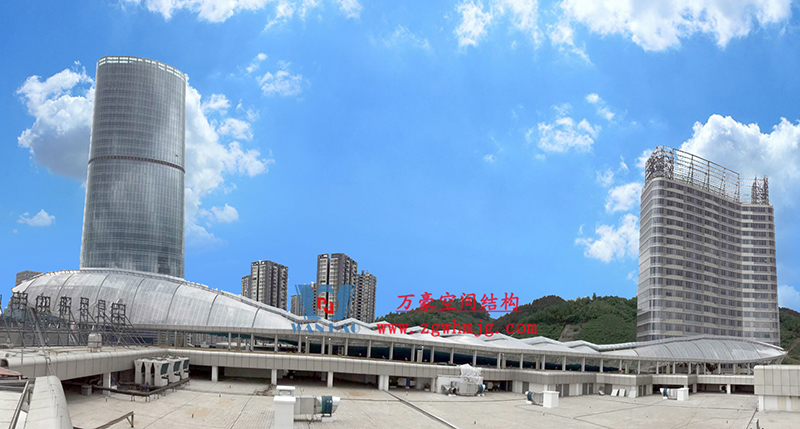 ETFE膜結構的光線控制 ETFE膜結構的光線控制