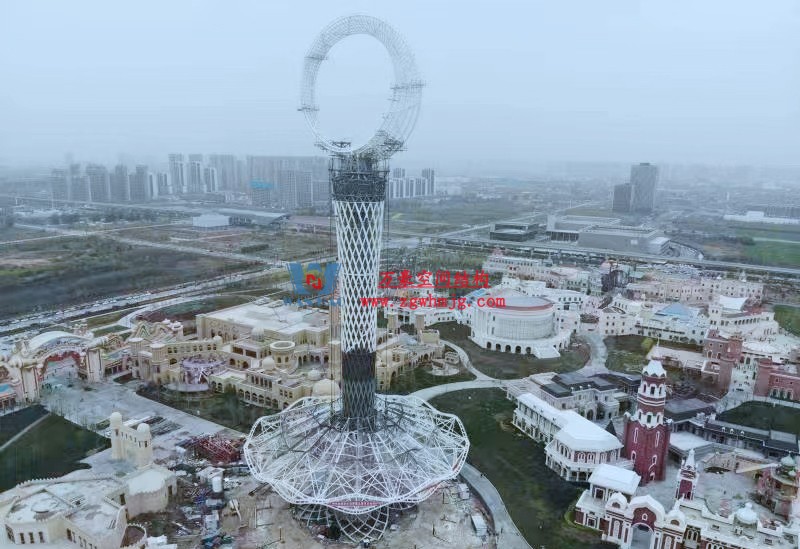 I TOWER-芭蕾舞者裙擺提升安裝階段完美收官！