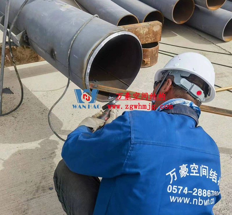 芳菲四月，共鑒美好！陜西定邊馬蓮灘沙漠公園鋼膜結(jié)構(gòu)工程最新進(jìn)展播報(bào)