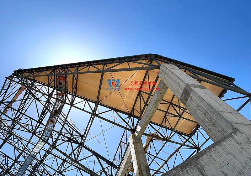 張掖奧體中心建設項目（EPC）總承包體育場PTFE膜結構專業分包工程