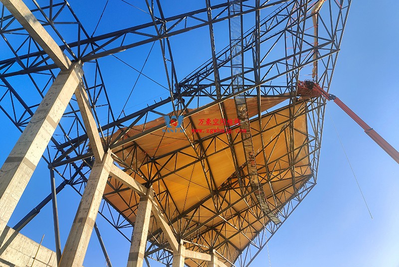 張掖奧體中心建設項目（EPC）總承包體育場PTFE膜結構專業分包工程