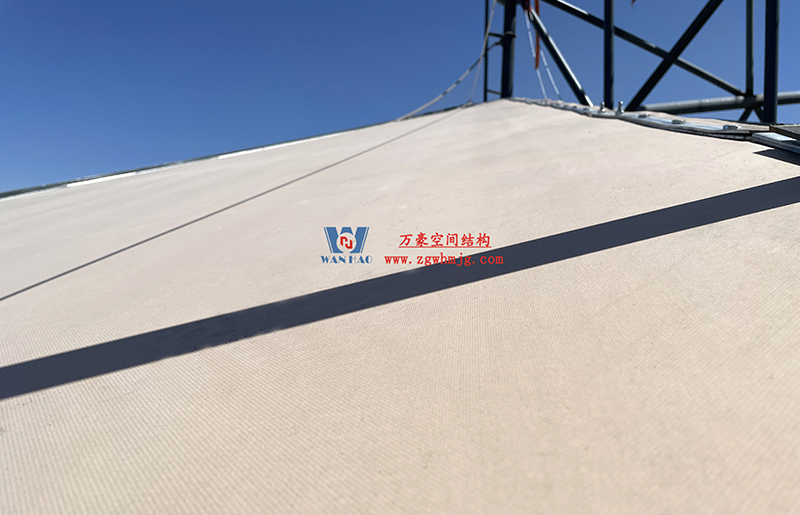 張掖奧體中心建設項目（EPC）總承包體育場PTFE膜結構專業分包工程