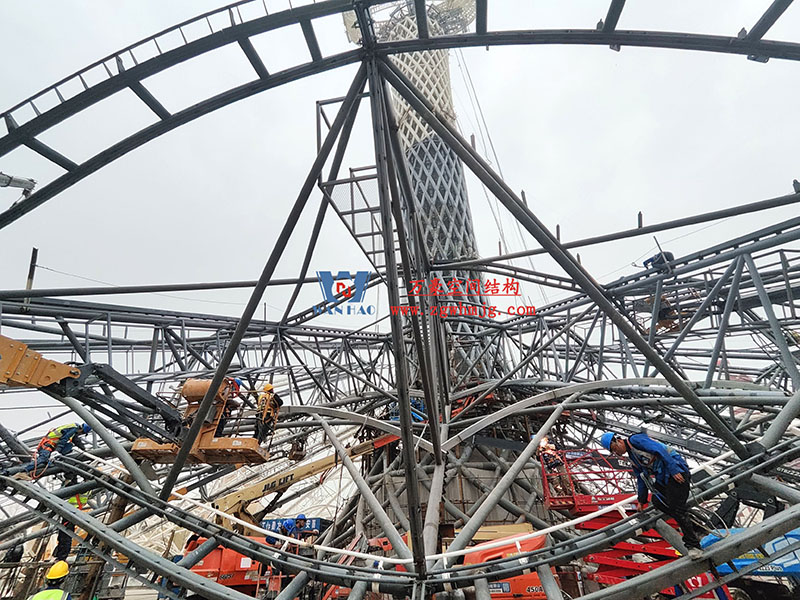 西安絲路塔ETFE膜結構項目順利完工