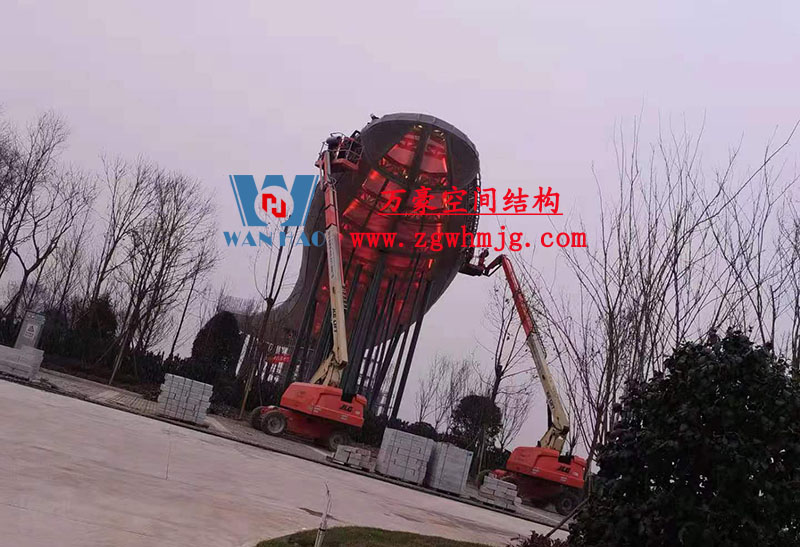 四川南充電影學院景觀膜結構項目