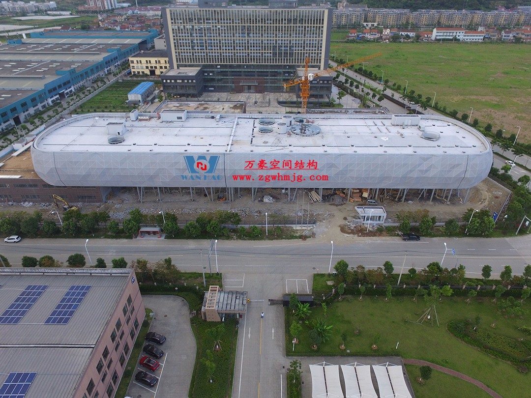 菲仕電機外立面PTFE網(wǎng)格膜結(jié)構(gòu)項目 菲仕電機外立面PTFE網(wǎng)格膜結(jié)構(gòu)項目