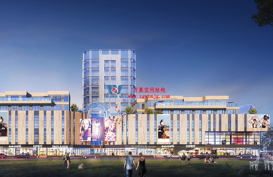 賦含夢(mèng)幻色彩的商業(yè)街膜結(jié)構(gòu)天幕，即將閃亮登場(chǎng)！