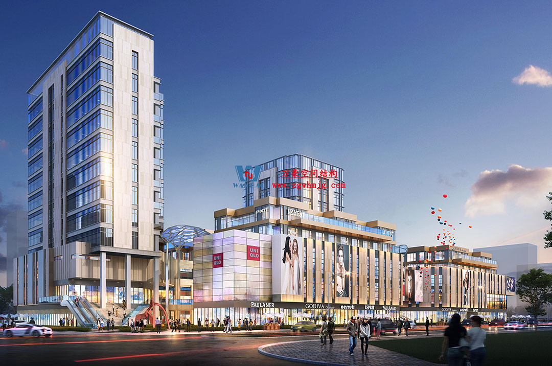 賦含夢(mèng)幻色彩的商業(yè)街膜結(jié)構(gòu)天幕，即將閃亮登場(chǎng)！