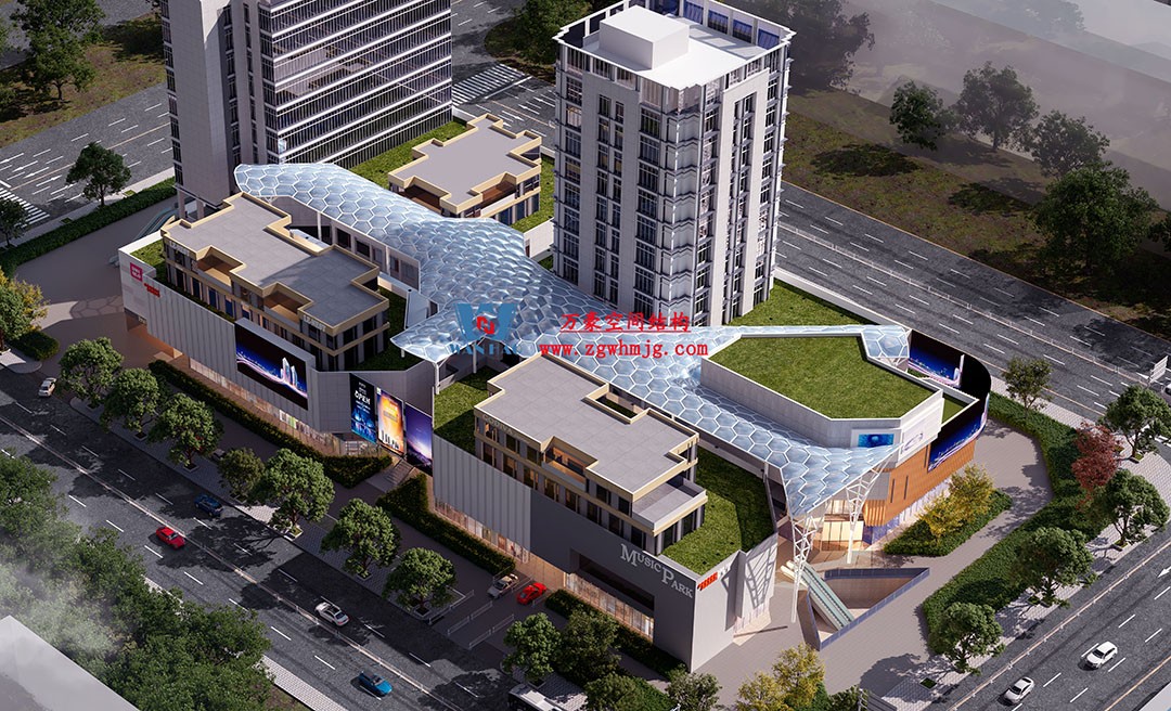 賦含夢(mèng)幻色彩的商業(yè)街膜結(jié)構(gòu)天幕，即將閃亮登場(chǎng)！