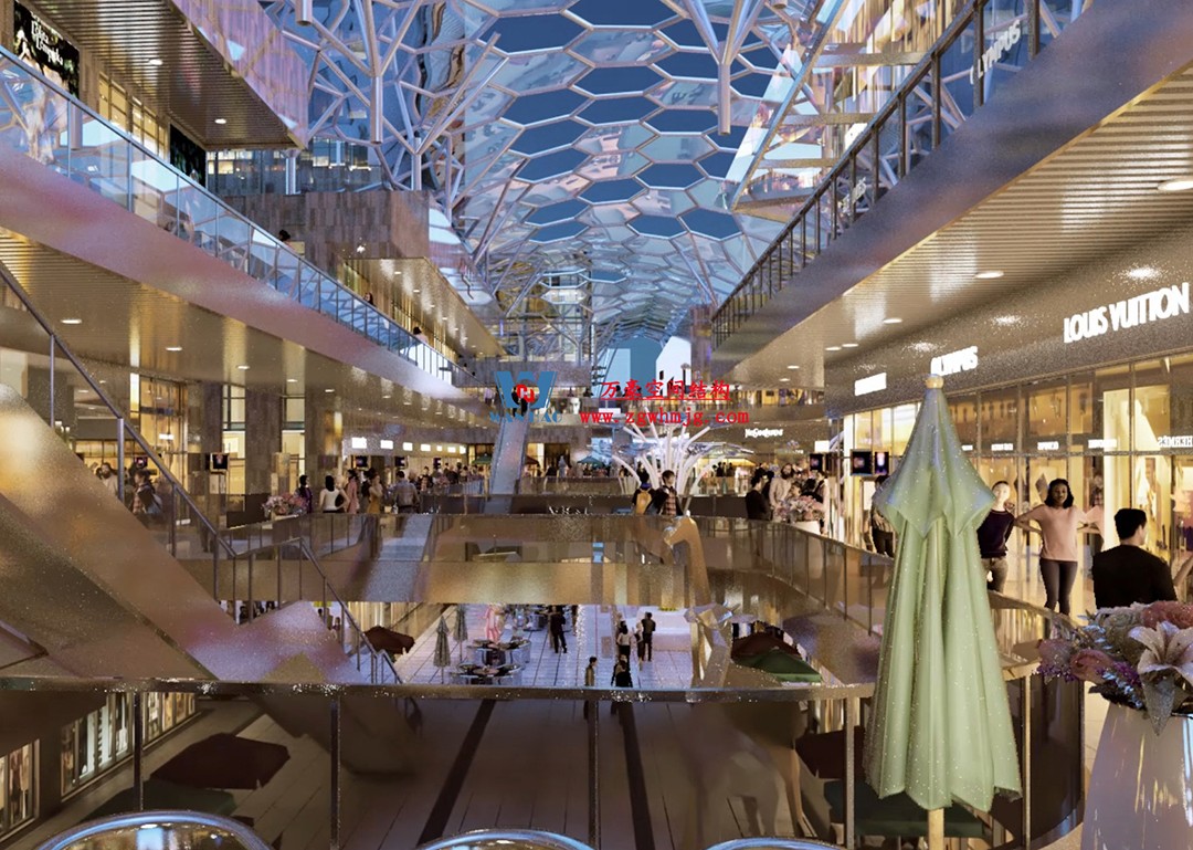 賦含夢(mèng)幻色彩的商業(yè)街膜結(jié)構(gòu)天幕，即將閃亮登場(chǎng)！