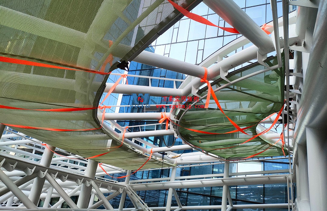 萬豪—杭州博多森谷ETFE氣枕連廊天幕項目迎來新進展 萬豪—杭州博多森谷ETFE氣枕連廊天幕項目迎來新進展