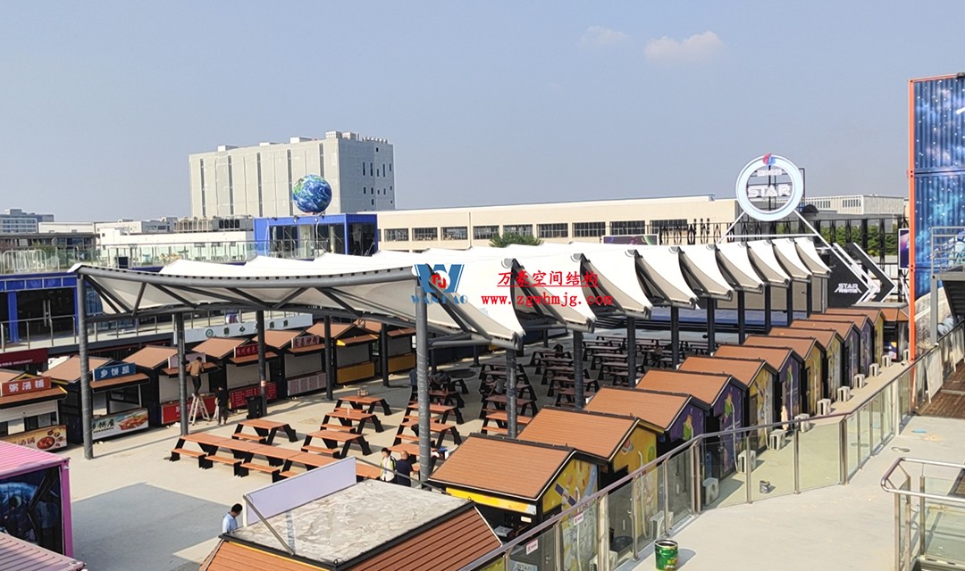 有骨骼、有皮膚的PTFE膜結(jié)構(gòu)建筑 有骨骼、有皮膚的PTFE膜結(jié)構(gòu)建筑