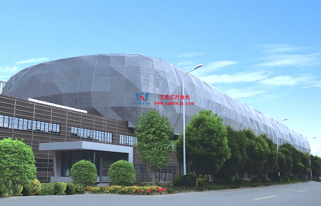 有骨骼、有皮膚的PTFE膜結(jié)構(gòu)建筑 有骨骼、有皮膚的PTFE膜結(jié)構(gòu)建筑