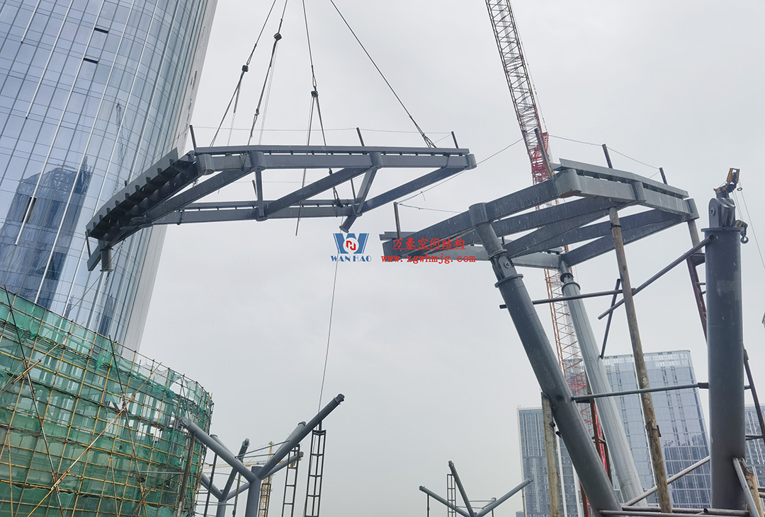 攻堅克難，全速推進|這個ETFE商業(yè)天幕迎來新進展