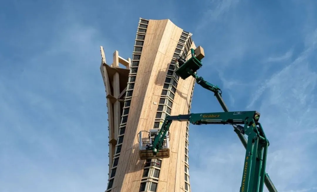 德國高地的木構瞭望塔 德國高地的木構瞭望塔