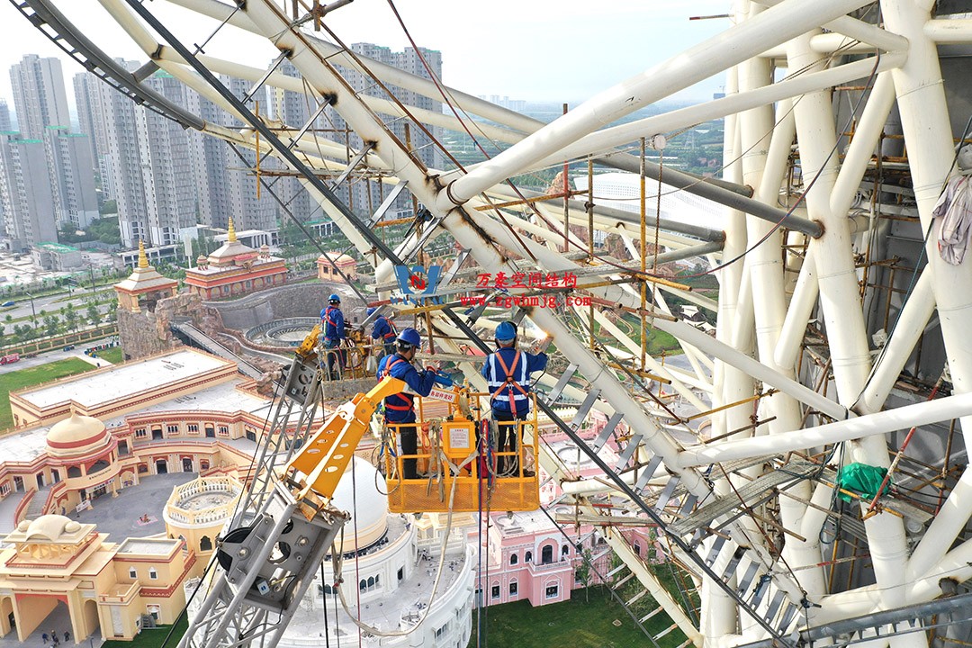 ETFE膜結構地標塔—以愛之名，點亮絲路歡樂世界