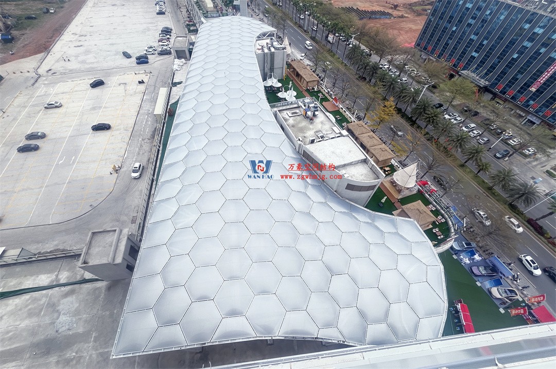 茂名總匯天街ETFE氣枕商業天幕,打造光影藝術“場景” 茂名總匯天街ETFE氣枕商業天幕,打造光影藝術“場景”