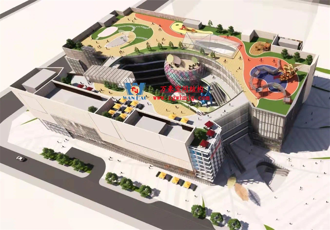 廣州從化鳳凰新天地商業街天幕項目:ETFE PTFE膜結構打造城市靈動 廣州從化鳳凰新天地商業街天幕項目:ETFE PTFE膜結構打造城市靈動