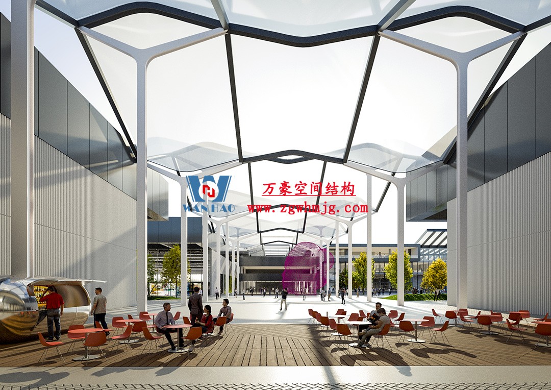 塞爾維亞會(huì)展中心ETFE膜結(jié)構(gòu)