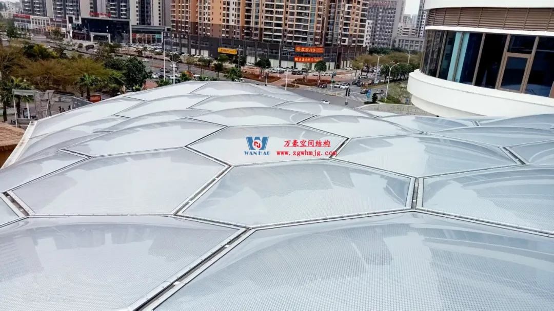 廣州茂名總匯天街商業街ETFE膜結構