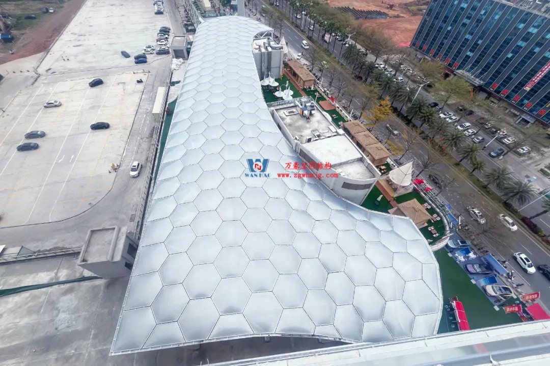 廣州茂名總匯天街商業街ETFE膜結構