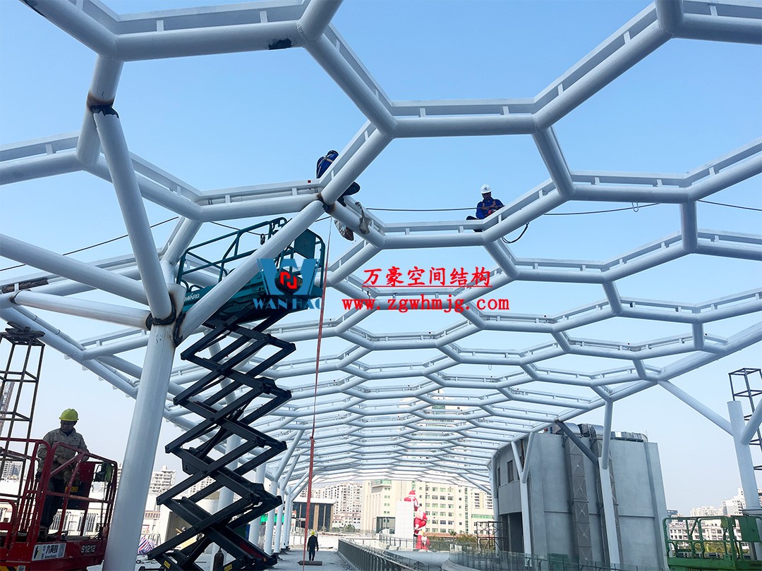 廣州茂名總匯天街商業街鋼結構工程