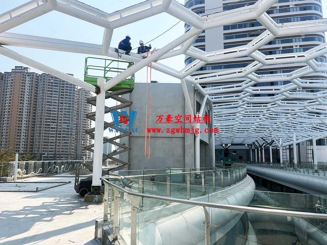 廣州茂名總匯天街商業街鋼結構工程