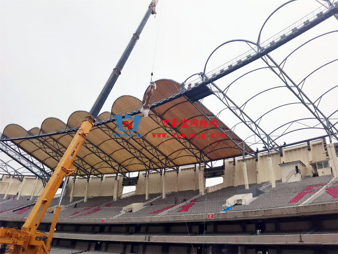膜結構體育場屋面安裝全解析:從技術要點到經典案例 膜結構體育場屋面安裝全解析:從技術要點到經典案例