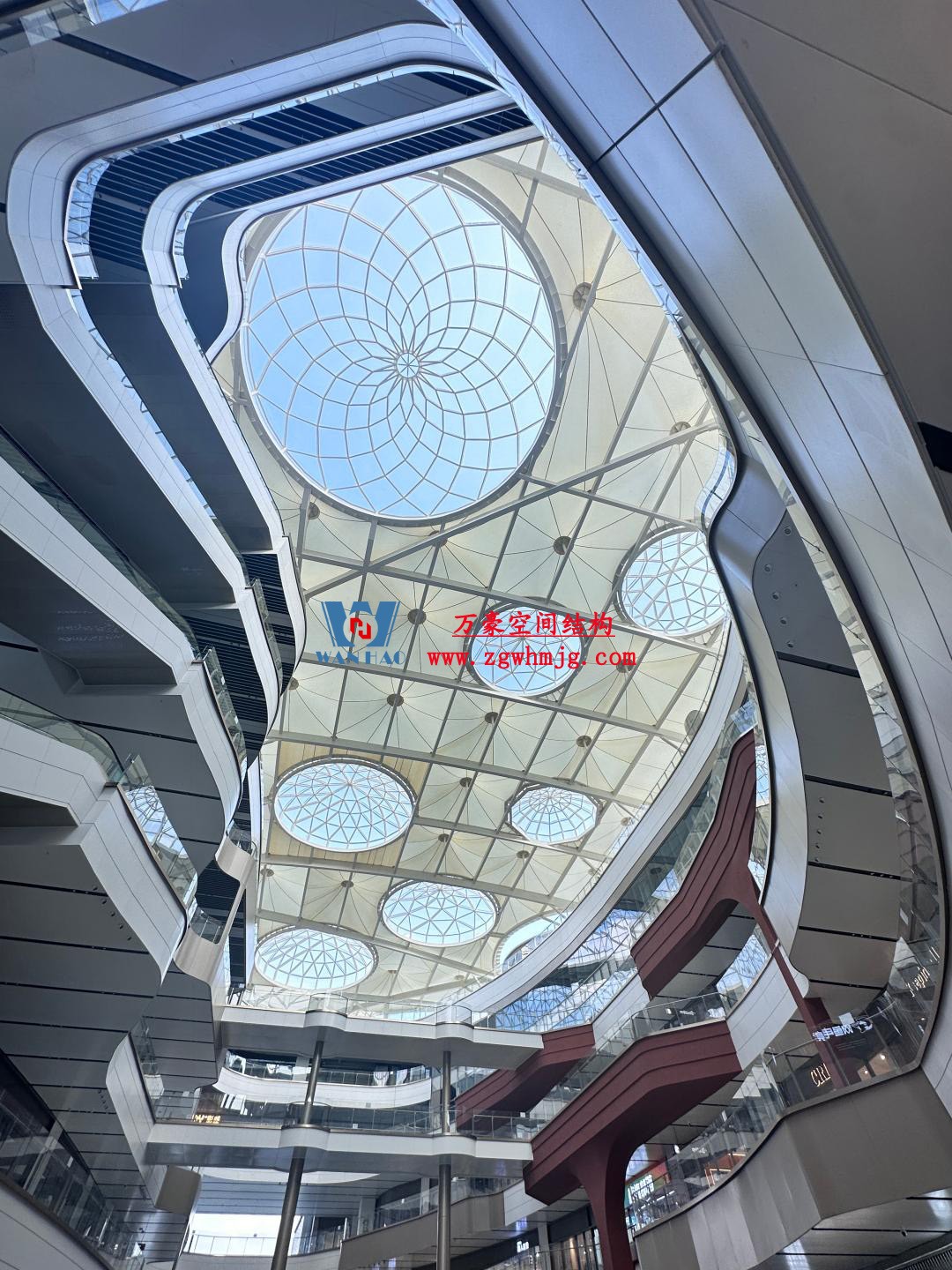 廣州從化鳳凰新天地商業樓ETFE PTFE膜結構