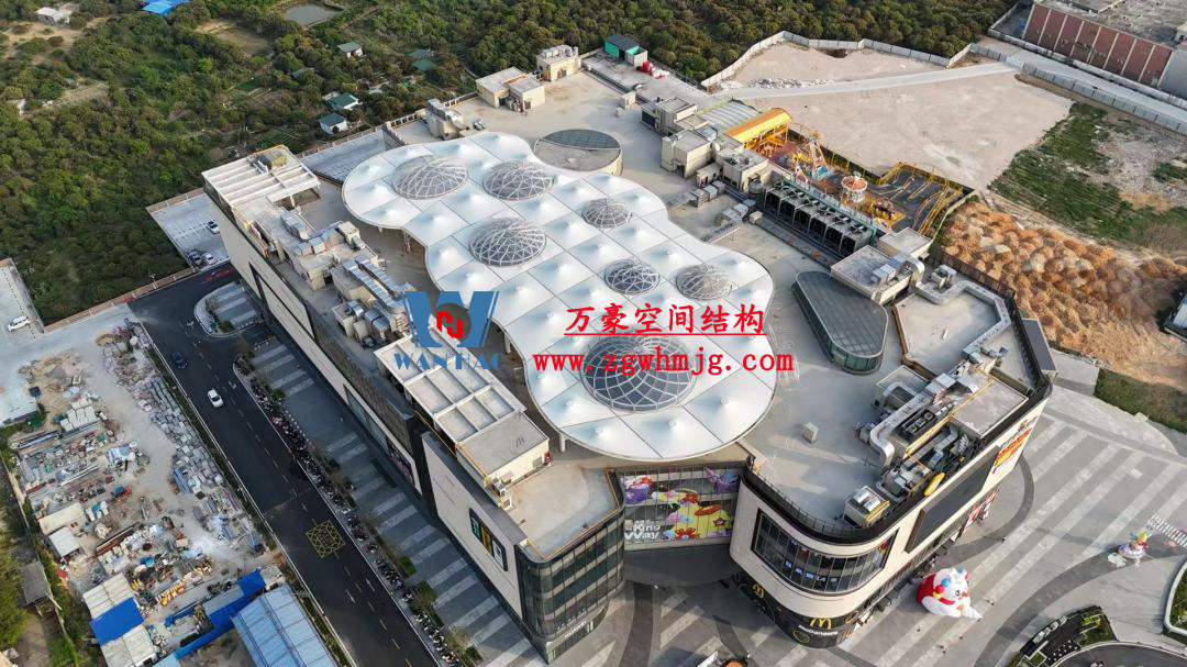 廣州從化鳳凰新天地商業樓ETFE PTFE膜結構
