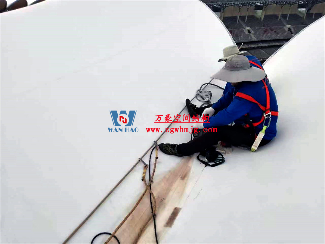 非洲杯肯尼亞體育場PTFE鋼膜結構屋面工程