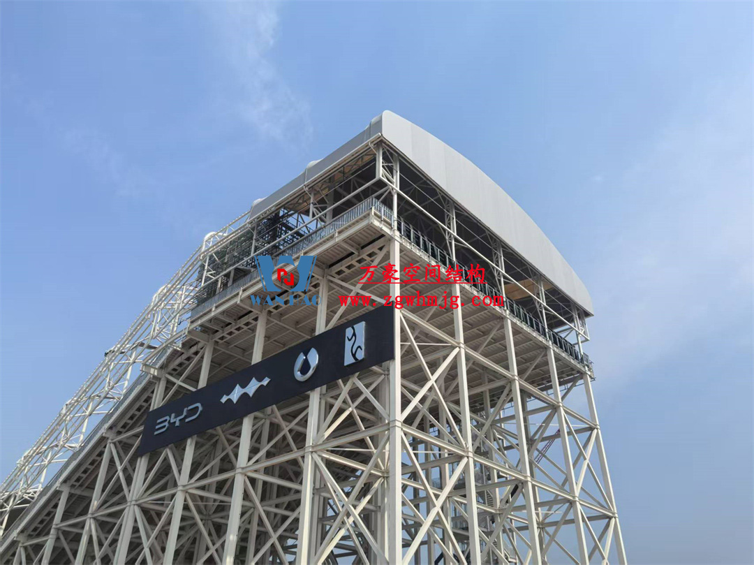 鄭州比亞迪沙坡PTFE膜結構工程