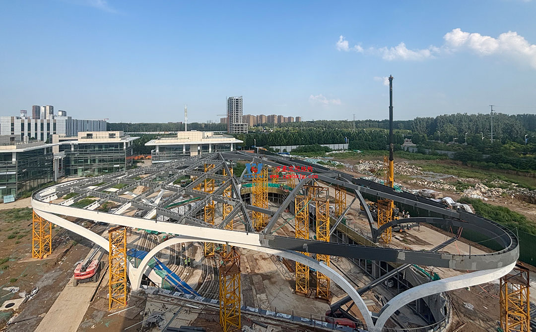 ETFE氣枕膜與雙曲面空間網(wǎng)殼結構結合是什么樣？一起來一睹真容