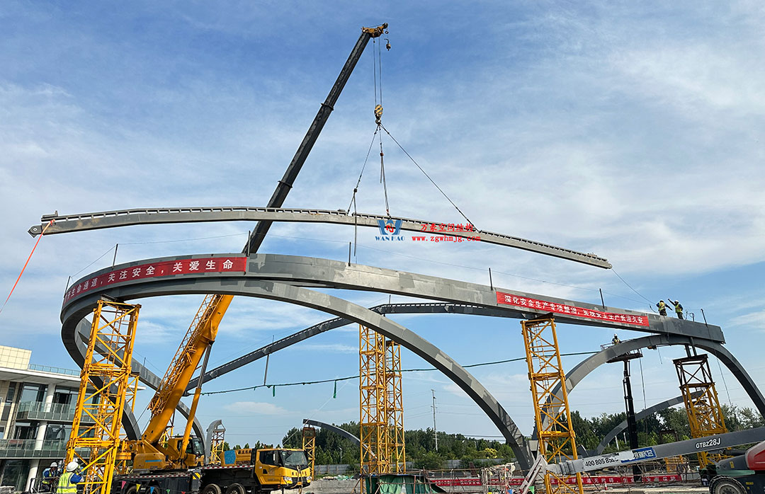 ETFE氣枕膜與雙曲面空間網(wǎng)殼結構結合是什么樣？一起來一睹真容