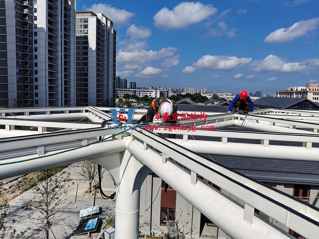 寧波江北未來城社區(qū)ETFE氣枕膜結(jié)構(gòu)項目