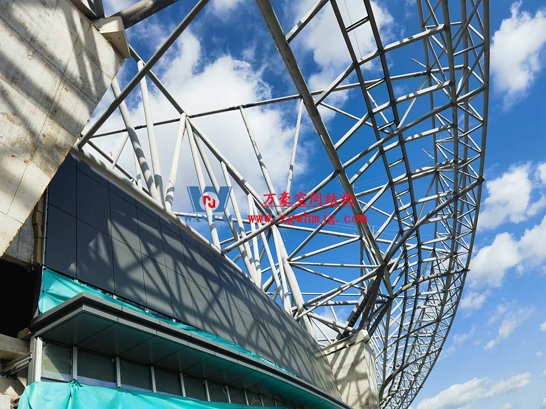 山東蓬萊體育場PTFE膜結構項目