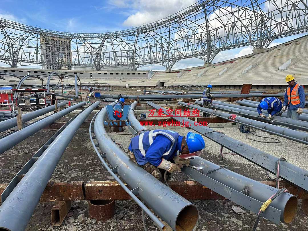 山東蓬萊體育場PTFE膜結構項目